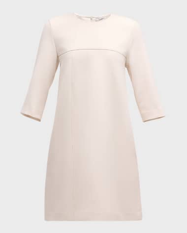 Peserico Chain-Trim Mini Shift Dress