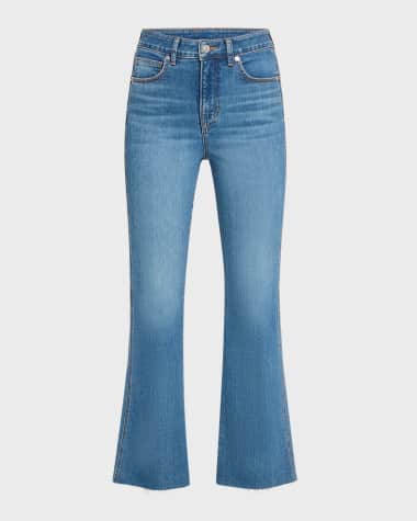 Veronica Beard Carolina Skinny Kick-Flare Jeans