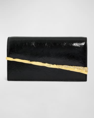 Alexis Bittar Angular Convertible Patent Crossbody Bag