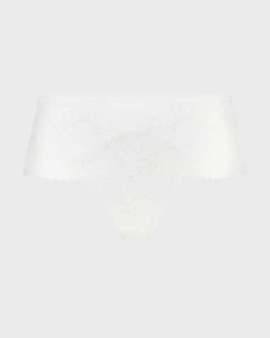 Lise Charmel Princesse Iris Scalloped Lace & Tulle Boyshorts