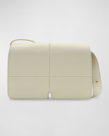 Burberry Snip Flap Leather Shoulder Bag