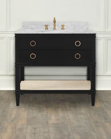 Worlds Away Cutler Bath Vanity