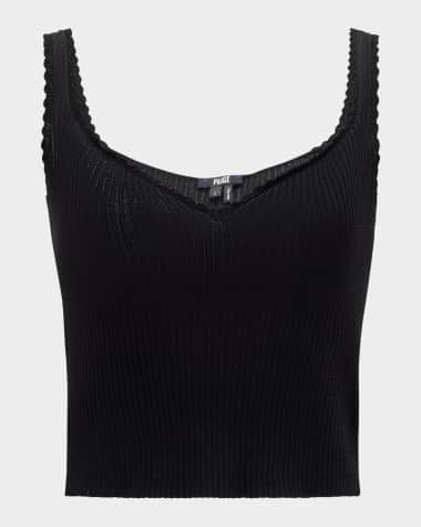 PAIGE Odile Knit Crop Top