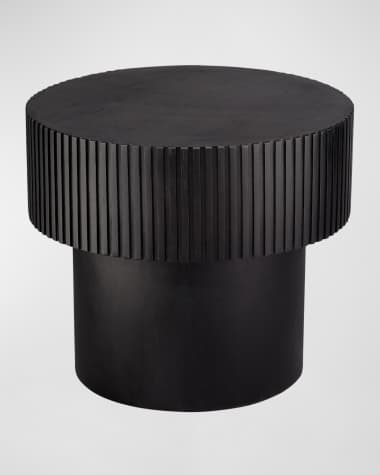 Jamie Young Notch Round Side Table