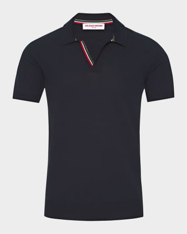 Orlebar Brown Men's Horton Tipping Polo Shirt