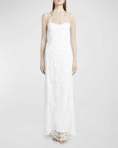 Neiman marcus long clearance sleeve evening gowns