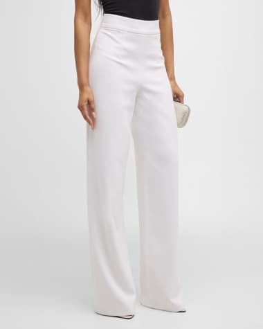 Sergio Hudson Tailored Wide-Leg Trousers