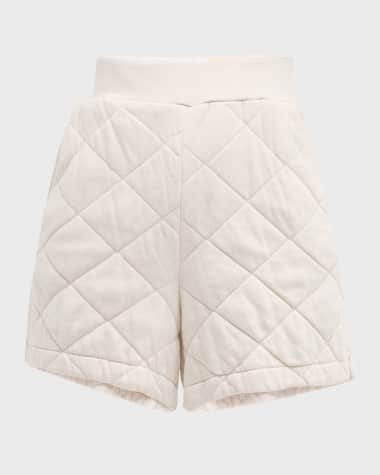 Sol Angeles Quilted Midi Shorts