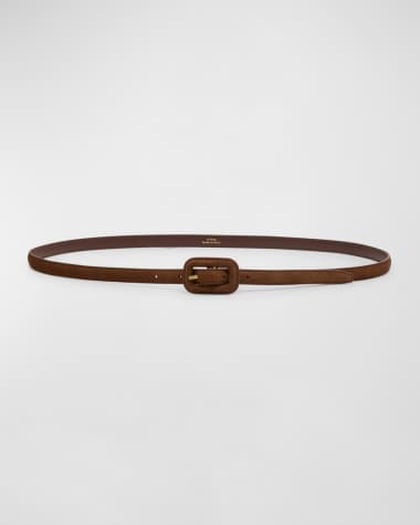 Toteme Suede Skinny Belt