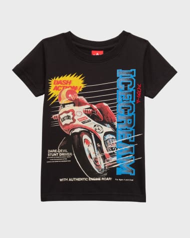 Icecream Boy's Dash Action Graphic T-Shirt, Size 2-10