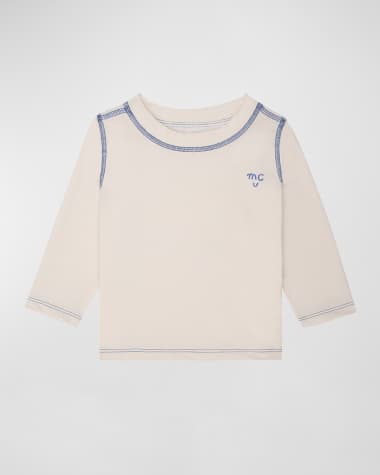 Mon Coeur Boy's Rashguard Swim Top, Size 2-8