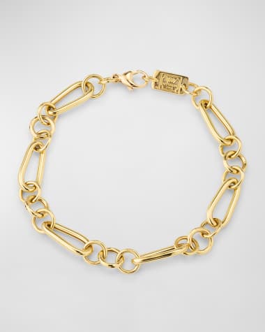 Ippolita 18K Classico Mixed-Shape Tubing Link Bracelet