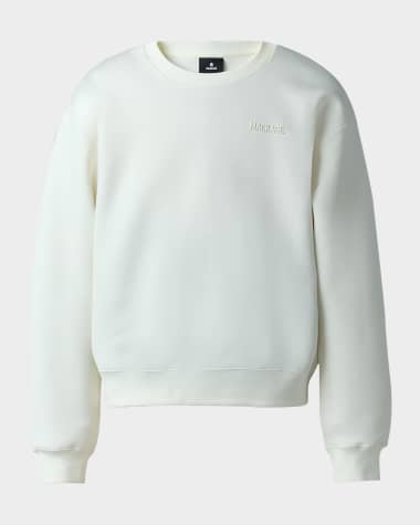 Mackage Men's Julian Jersey Crewneck Sweater