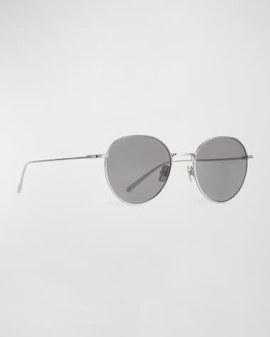 Toteme The Rounds Stainless Steel Round Sunglasses