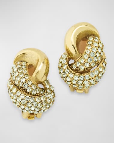 Oscar de la Renta Love Knot 2.0 Earrings
