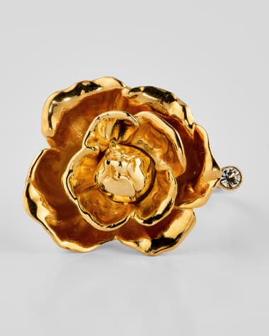 Oscar de la Renta Gardenia Ring