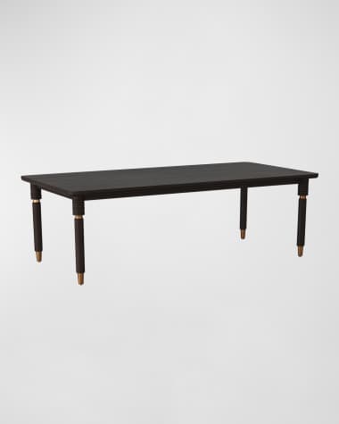 Arteriors Andrade Dining Table, 96"