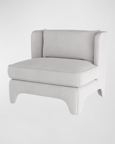 Arteriors Ava Boucle Lounge Chair