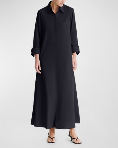 TWP Jenny's Gown Oversized Cotton Poplin Shirtdress