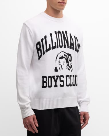 Billionaire Boys Club Men's BB Campus Knit Crewneck Sweater