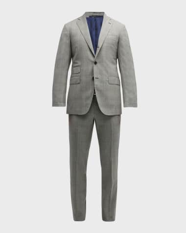 Sid Mashburn Men's Virgil No. 3 Prince of Wales Suit