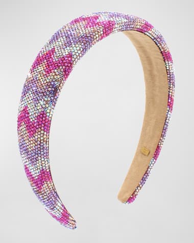 Bari Lynn Girl's Crystal Aztech Head Band