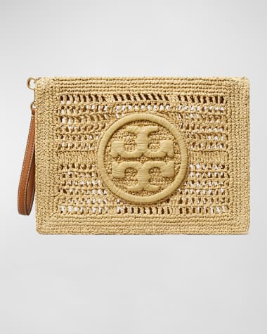 Tory Burch Ella Crochet Pouch Wristlet