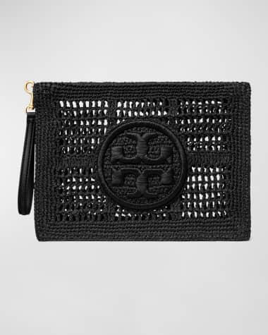 Tory Burch Ella Crochet Pouch Wristlet