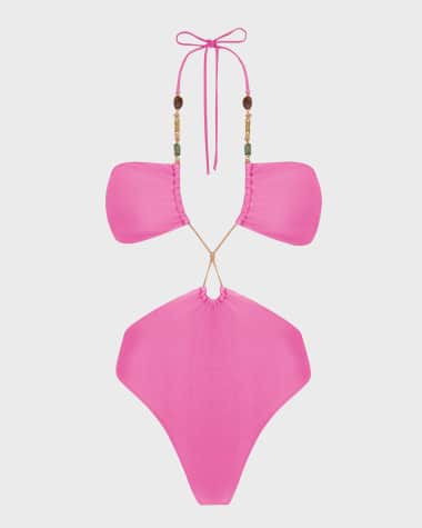 Vix Solid Kaia Gi Brazilian One-Piece Swimsuit