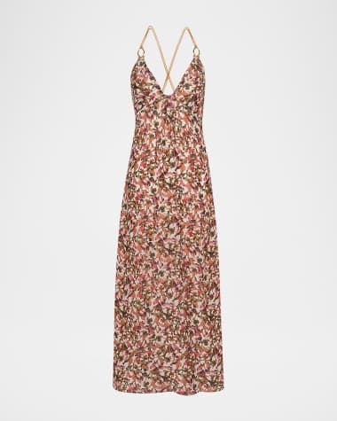 Vix Naia Angie Detail Maxi Dress