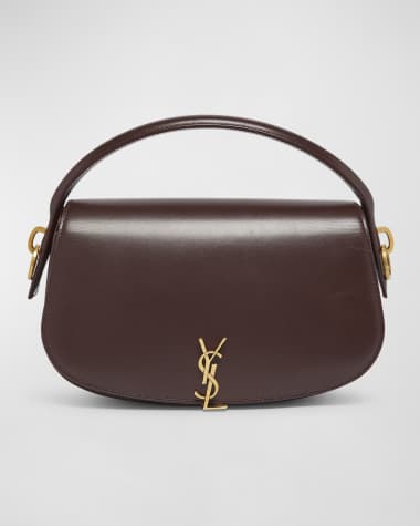 Saint Laurent YSL Flap Crossbody Bag in Leather