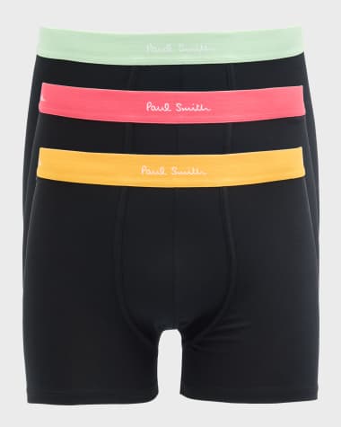 Paul Smith Men's Color-Band 3-Pack Trunks