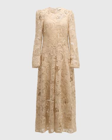 Zimmermann Waverly Lace Midi Dress