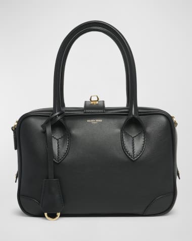 Golden Goose Vita Zip Calf Leather Top-Handle Bag