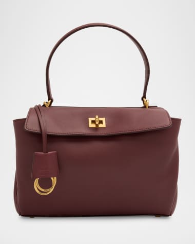 Balenciaga Rodeo Small Leather Tote Bag