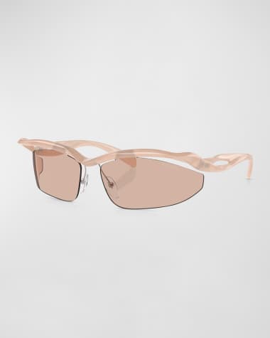 Prada Contemporary Propionate & Plastic Cat-Eye Sunglasses
