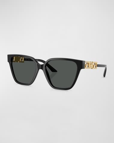 Versace Embellished Medusa Butterfly Sunglasses