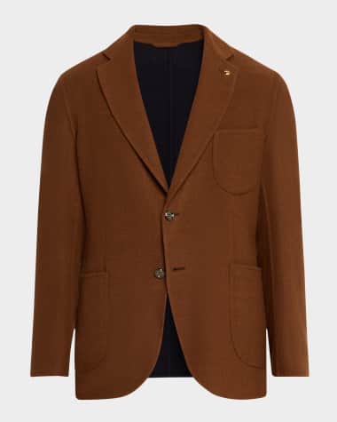 Stefano Ricci Men's Solid Wool Blazer
