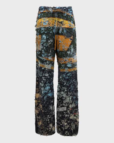 Diesel Men's P Leopes Peel Printed Trousers