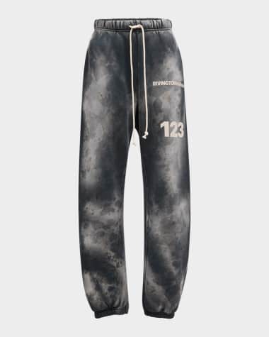 RIVINGTON roi Rebis Men's Gym Bag Logo Drawstring Sweatpants