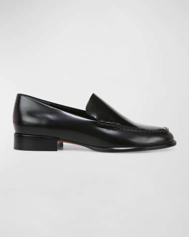 Vince Naomi Sleek Leather Loafers