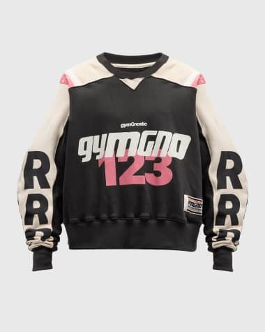 RIVINGTON roi Rebis Men's Agape Crewneck Logo-Print Sweatshirt