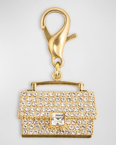 Golden Goose Venice Bag Crystal Charm