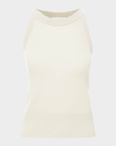 Veronica Beard Myrick Cashmere Tank Top