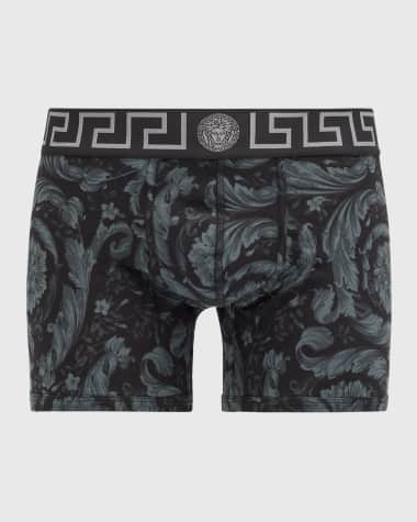 Versace Men's Barocco Organic Jersey Trunks