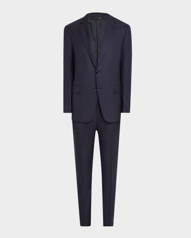 Giorgio Armani Men's Solid Wool Suit