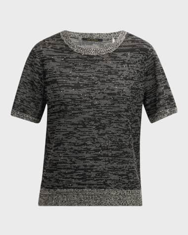 Kobi Halperin Noa Sequin-Embellished Crewneck Sweater