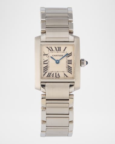 Vintage Watches Cartier Tank Francaise 25mm Vintage 1990s Watch