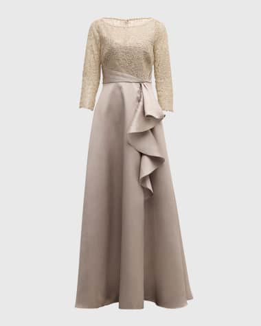Neutral Designer Mother of the Bride or Groom Dresses Neiman Marcus Neiman Marcus