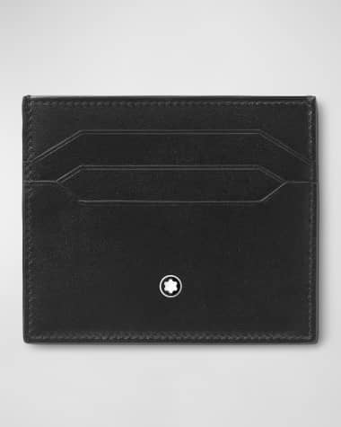 Montblanc Men's Meisterstuck Leather Card Holder
